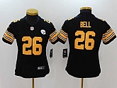 Women Nike Pittsburgh Steelers #26 Le'Veon Bell Black Rush Limited Jersey,baseball caps,new era cap wholesale,wholesale hats